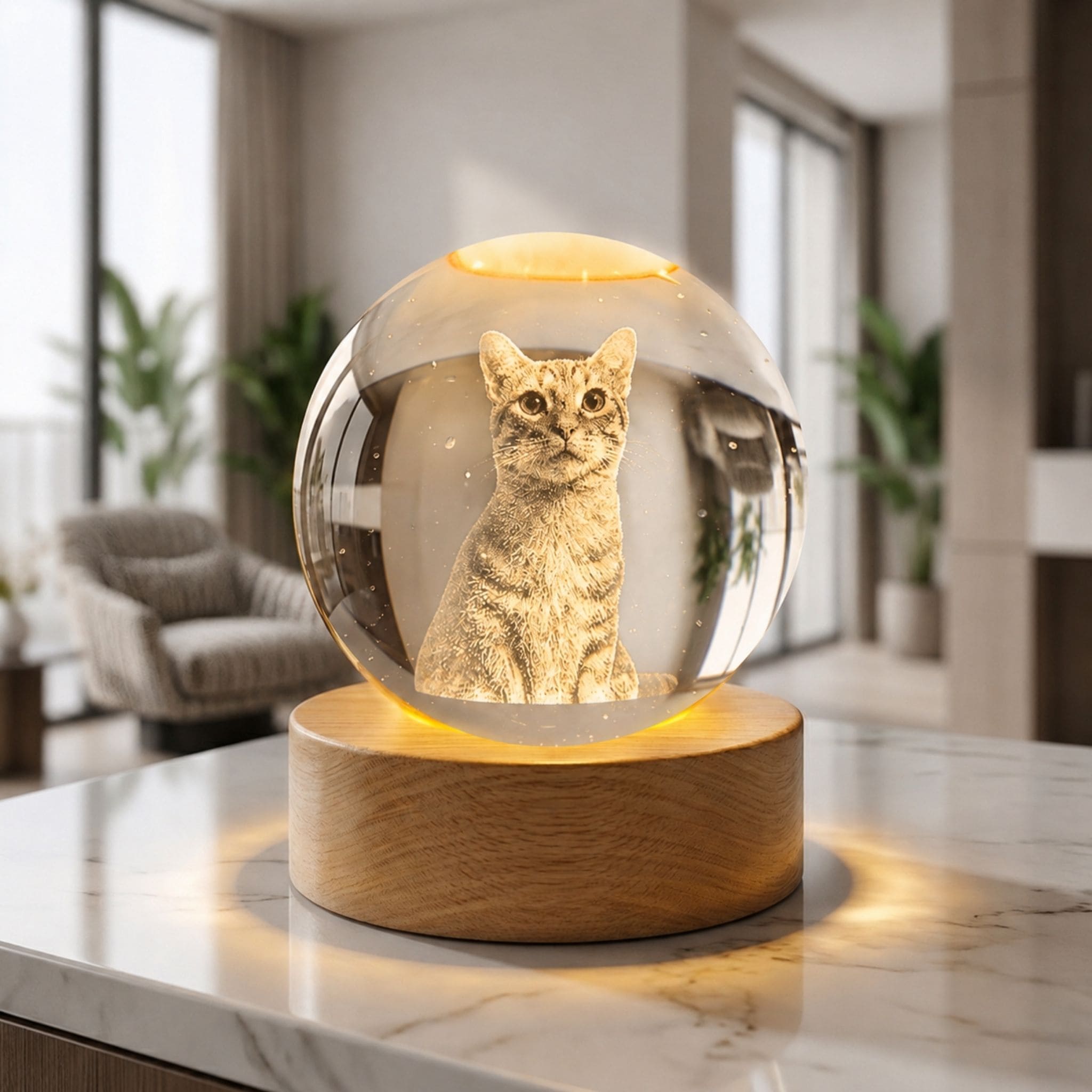 Luminárias de Gatos