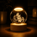 Luminária Personalizada Pessoas com Pets