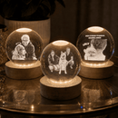 Luminária Personalizada Pessoas com Pets