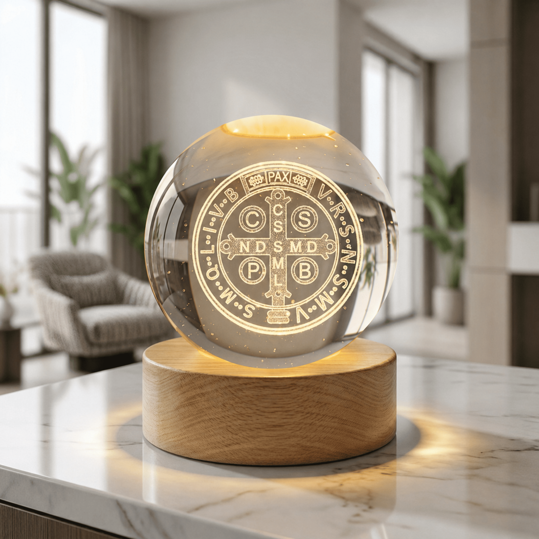 Luminária Personalizada Religiosa