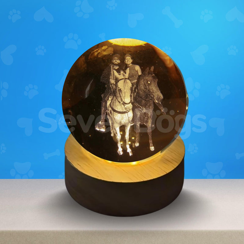 Luminárias Pessoas com Pets