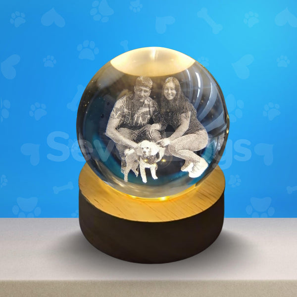 Luminárias Pessoas com Pets